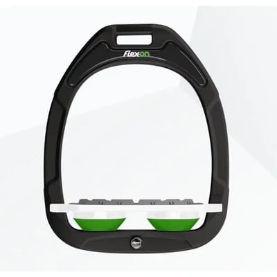 Plat Grip Zwart/Wit/Groen Flex-On Green Composite
