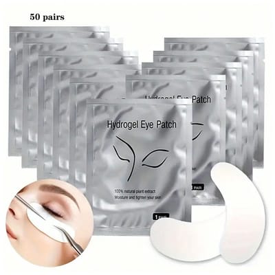 50 Paren Oogmaskers, Isolatie Wimperextensie Pads, Oog Gel Pads Voor Professionele Salons En Individuen, DIY Wimperextensie Benodigdheden 50pairs