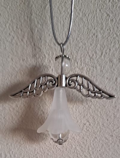 Kerstengel Boomversiering "Bergkristal"
