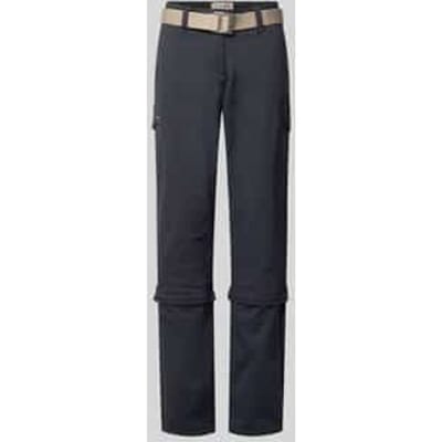 straight fit wandelbroek met zip-off