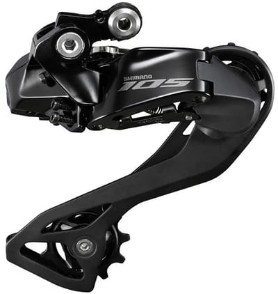 Shimano 105 Di2 Rd-r7150 Achterderailleur Zilver 12s / Max 36t