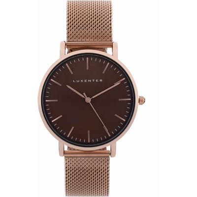 Luxenter horloge afgewerkt in 18k roze goud - Didia