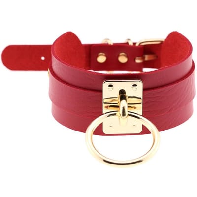 Sexy Lederen Choker Ketting Dames Harajuku Kawaii Gouden Kleur Metaal Mode Turkse Sieraden Punk Gotische Ketting Voor Meisjes