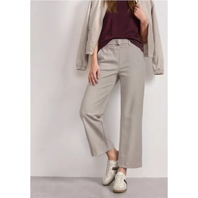 High Waist Culotte met gespdetails