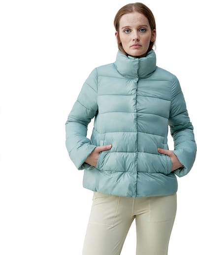 Born Living Yoga Vegan Hack Jas Blauw M Vrouw