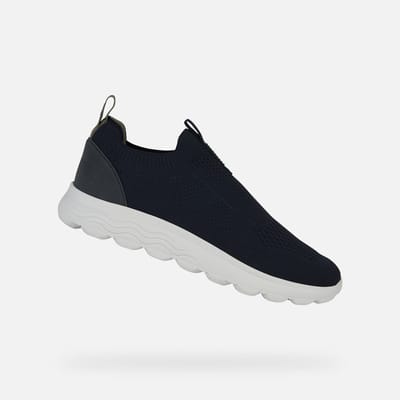 GEOX SPHERICA HEREN Sneakers - LICHT MARINEBLAUW - Maat 42