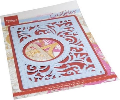 Creatable Rectangle Swirly (LR0840)