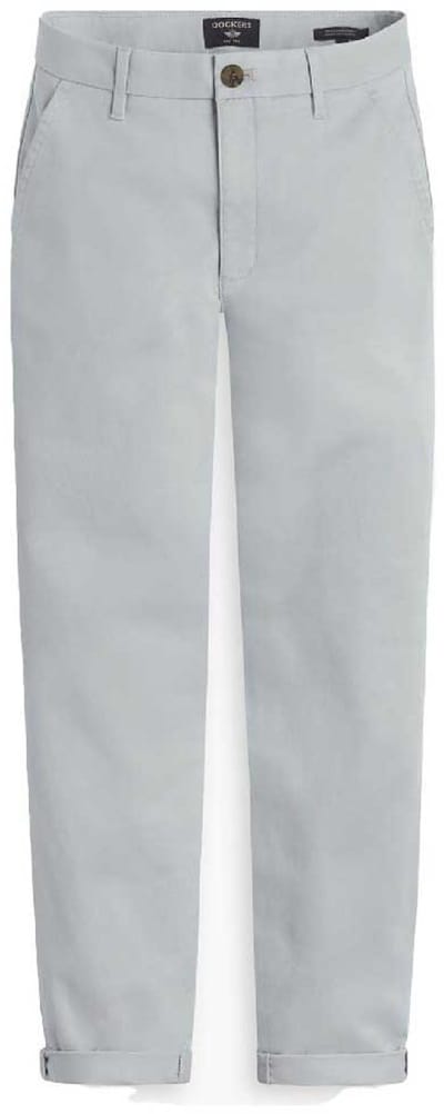 Dockers Weekend Slim Ankle Chino Broek Grijs 25 / Long Vrouw