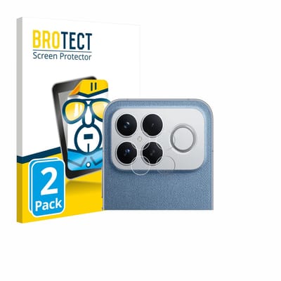 BROTECT - Screenprotector voor Xiaomi Poco F8 Ultra (ALLEEN Camera Lens) - Folie Beschermfolie transparant 2 Stuks