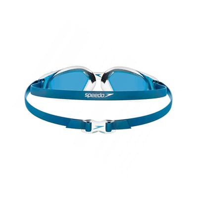 Speedo Unisex zwembril Hydropulse Smoke voor volwassenen (Blauw/zilver)