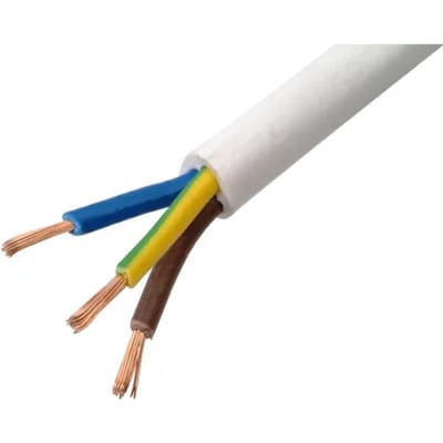 Sencys Stroomkabel Vtmb 10m 3x1 Mm² Wit