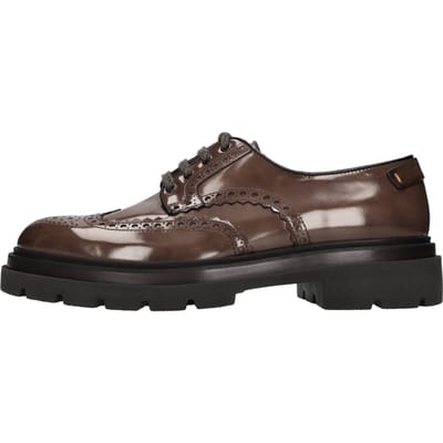 Santoni Lage schoenen Bruin