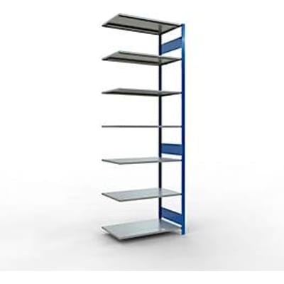 SCHULTE Lagertechnik - Insteeksysteem aanbouwrekken - 3000x1000x600 mm, type 150 kg