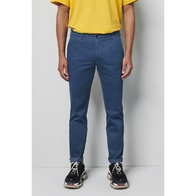 Meyer Broek M5 Organic Cotton Twill Comfort Stretch Blauw / male