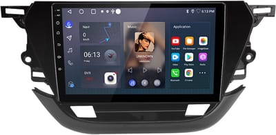 Junsun Android 15 Autoradio Geschikt Voor Opel Corsa F 2019-2023 Accessoires - 2GB+64GB - Draadloze CarPlay & Andriod Auto - GPS-Navigatie - 9-inch Touchscreen - Bluetooth - Stuurwielbediening - WiFi - RDS - USB