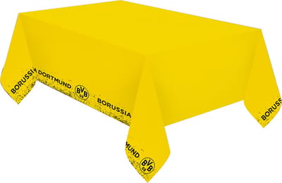RIETHMULLER - Borussia Dortmund papieren tafelkleed 120 x 180 cm