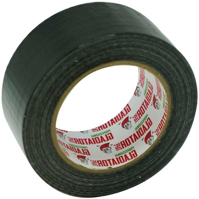 Heavy Duty Duct Doek - Waterdichte Tape Gaffer - Repareren en Bevestigen - Rubberen Basis - 48MM X 50M - Zwart