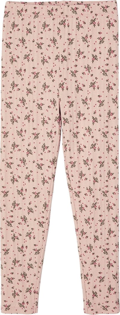 Vertbaudet Meisjesleggings met bloemenprint en siersteek