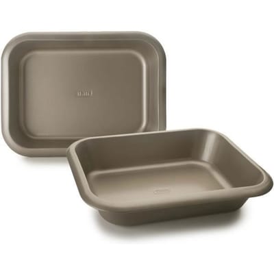 IBILI 840935 Golden Class Plat à Rôtir Acier Gris 35 x 25 x 6 cm