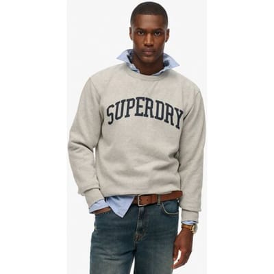 Superdry - Athletic Essentials sweatshirt met ronde hals - Heren - Truien