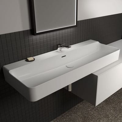 Ideal Standard washbasin 120 cm, 1 tap hole, with overflow T369401