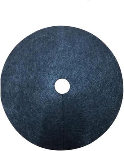 Boomvlies Mulch - Plantenbescherming - Onkruid Vrij - Ademend Materiaal - 5 Maten - Zwart