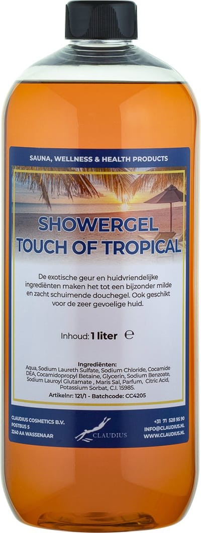 Douchegel Touch of Tropical 1 liter - Showergel