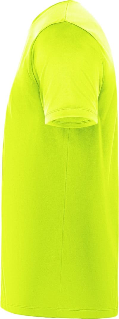 3 pack Fluor Geel unisex Control Dry sportshirt korte mouwen Daytona merk Roly maat S
