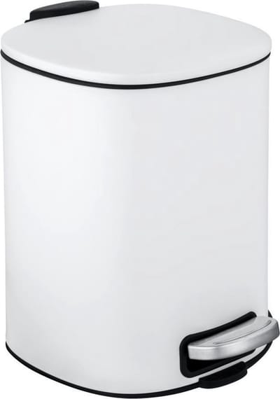 Wenko Alassio afvalemmer wit 5 L