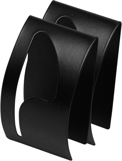 Benson Ophanghaakje - 2x - zelfklevend - zwart - ijzer - handdoek/theedoek houder