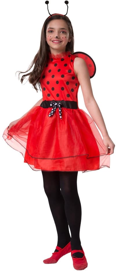 dressforfun - Kleine geluksbrenger Mariella 104 (3-4y) - verkleedkleding kostuum halloween verkleden feestkleding carnavalskleding carnaval feestkledij partykleding - 302673