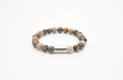 Josh-9313-Armband-Mix bruin-Heren-20,5cm