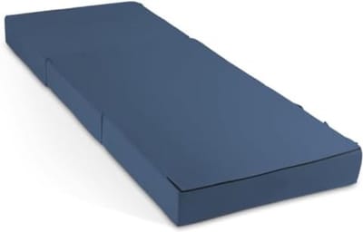 Logeerbed Opvouwbaar - Logeerbed Inklapbaar - Logeermatras Opvouwbaar - Blauw