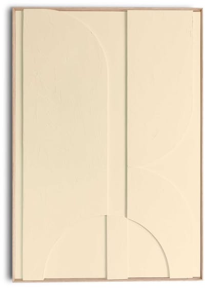 Schilderij 3D Art Mars - sand - 100 x 70 - Hout - REINDERS