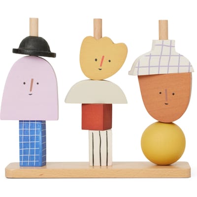 Ferm Living - Charakter Stapelblokken - multi - meerkleurig
