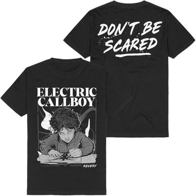 Electric Callboy T-shirt - Don't Be Scared - L - voor Mannen - zwart