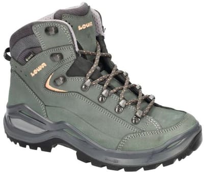 Lowa -Dames - grijs-groen - wandelschoenen - maat 37