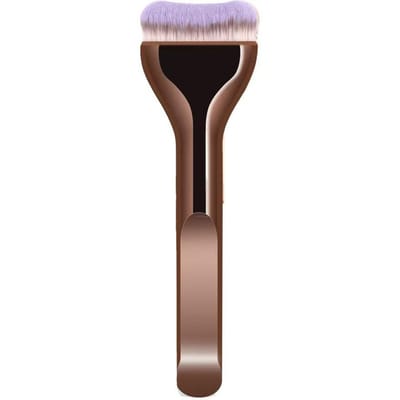 1 st Zacht Aanvoelende Reis Make-up Kwast Professionele Make-up Kwast Foundation Kwast Gezichtskwast Poederkwast Detailkwast Voor Vloeibare Make-up Kwast