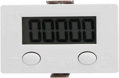Digitale Frequentieteller - Teller 5 Cijfers - Precisie Meting - Anti-shock Ontwerp - 63x36mm - Zwart