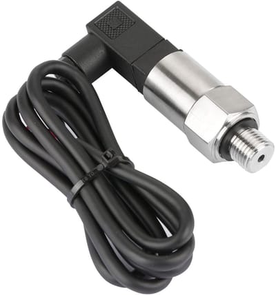 Waterdrukomvormer met 4-20mA output, G1/4" aansluiting voor vloeistoffen en gassen, geschikt voor olie en water (0-0.5MPA)
