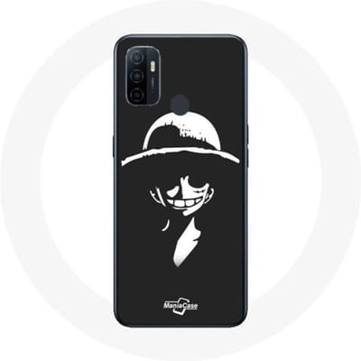 Oppo A53 hoesje Een stuk Manga Luffy Art