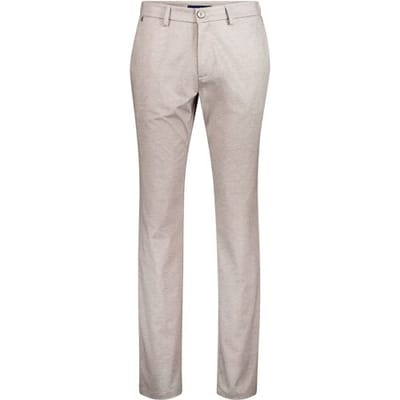 Gardeur Broek Tonic Printed Jersey Comfort Easy Care Donker Beige / male