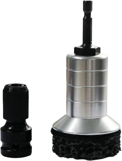 Wielreinigingsset - Remmenreiniger Kit Velgenborstel - Auto Onderhoud - Efficiënt Roestverwijdering - 12 x 8 x 5 cm - Aluminium