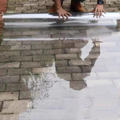 Polycarbonaat Dakpanelen - Heldere Platen - Kas Bedekken - UV Bestendig - 08 x 4 m - Helder