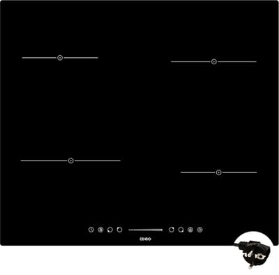 CENDO KR944F1TS - Inductie Kookplaat - Inbouw - 60 cm - Normale Stekker - 1 Fase