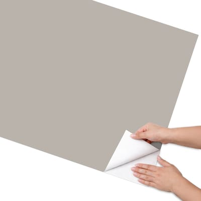Coloray Meubel Wrap Folie - Beige Meubelfolie - 75x150 cm - Decoratiefolie Zelfklevend Warmgrijs - Meubelfolie Zelfklevend - Minimalist Meubelfolie - Wrapfolie Keuken - Wanddecoratie - Achtergronden en patronen