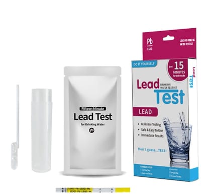 Kraanwater Testkit - Lood Test - Waterkwaliteit Controleren - Snelle Resultaten - 1 Test - Niet Gespecificeerd