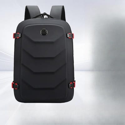 Modieuze Waterdichte Rugzak Harde Schaal Grote Capaciteit Rugzak Gaming Laptop Laptop Tas Multifunctioneel 17.6 inches