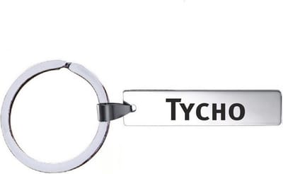 Sleutelhanger Met Naam - Tycho - RVS