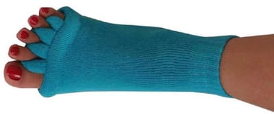 Yoga Teenspreidersokken - Comfortabele teenspreidersokken Massagesokken - Voorkom voetkrampen en hamertenen One Size